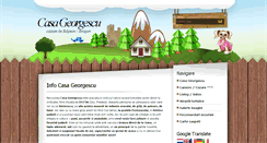 Desktop Screenshot of casageorgescu.info