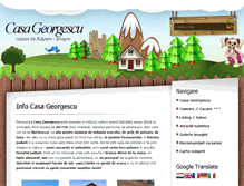 Tablet Screenshot of casageorgescu.info